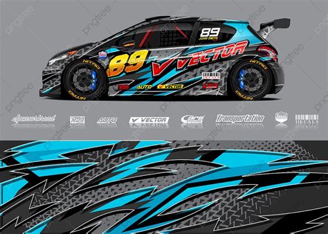 Race Car Livery Design Vector Mockup Template Download on Pngtree