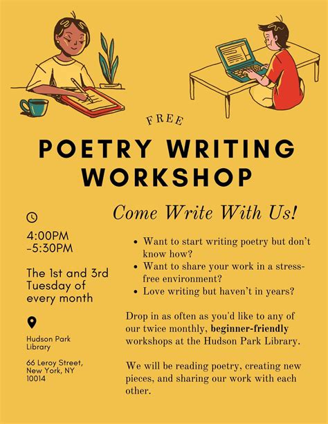 Poetry Writing Workshop | The New York Public Library