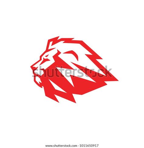 Red Lion Logo Vector Stock Vector (Royalty Free) 1011650917