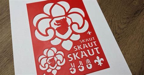 Czech scouting logo (stencil) Junák by JD Vinyl | Download free STL model | Printables.com