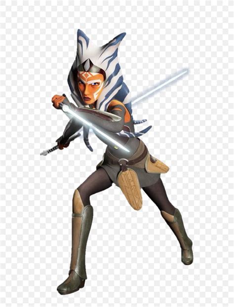 Ahsoka Tano Star Wars Jedi Rebel Alliance Lightsaber, PNG, 744x1073px, Ahsoka Tano, Action ...