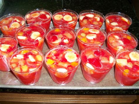 Auntie D's Recipes: Frozen Fruit Cups