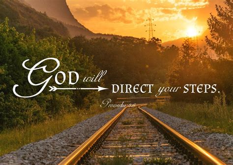 Proverbs 3:6 God will Direct your Steps Bible Verse Canvas Wall Art