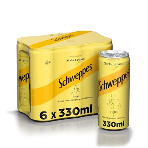 Schweppes Soda Lemon 6x330ml - Villa Market