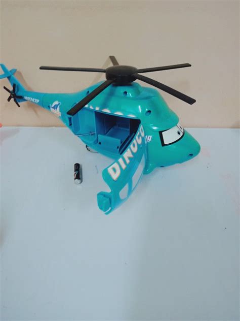 Disney Pixar Cars Dinoco Helicopter 14", Hobbies & Toys, Toys & Games on Carousell