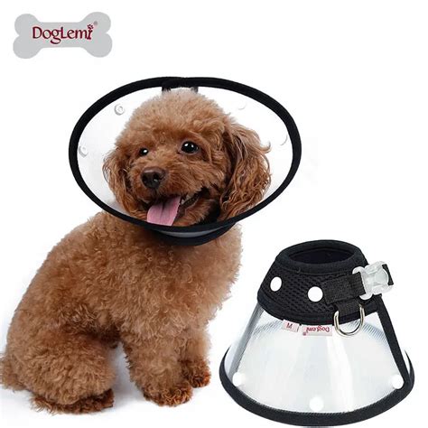 Pet Dog Cat Elizabethan Collar Wound Healing Remedy Recovery Protective ...