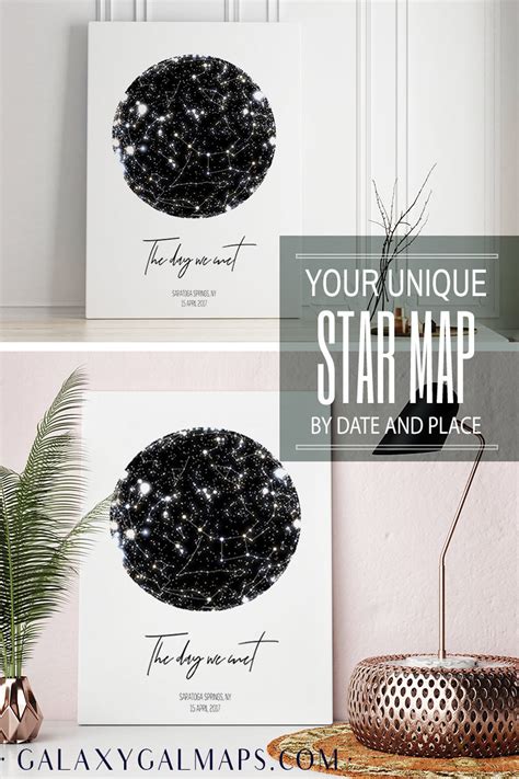 Star Map Print Custom by Date PRINTABLE Star Chart Poster - Etsy