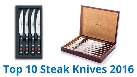 10 Best Steak Knives 2016 - YouTube