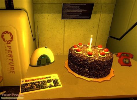 Portal (video game) The Cake replica movie prop