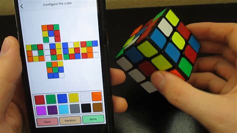 Rubik's Cube Solver App That Solves Around 20 Moves - YouTube