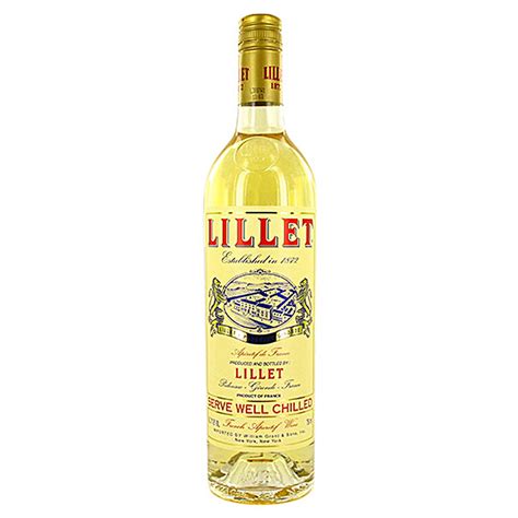 Lillet White Aperitif Wine 750mL - Wally's Wine & Spirits