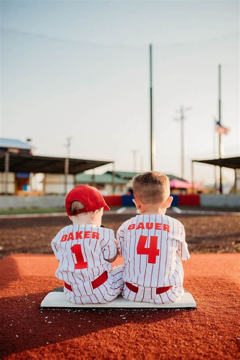 Boys Baseball Uniform Kids Jersey Red Pinstripe Pants & Jersey Includes Number ONLY ASK B4 You ...