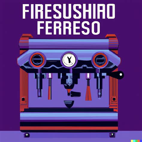 furturistic espresso machine poster art deco | DALL·E 2 | OpenArt