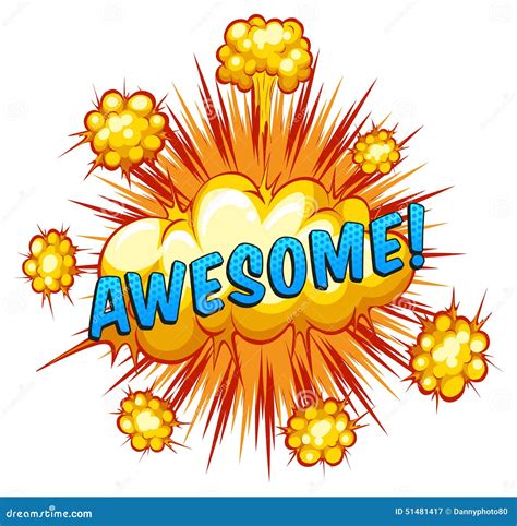 Awesome Stock Vector - Image: 51481417