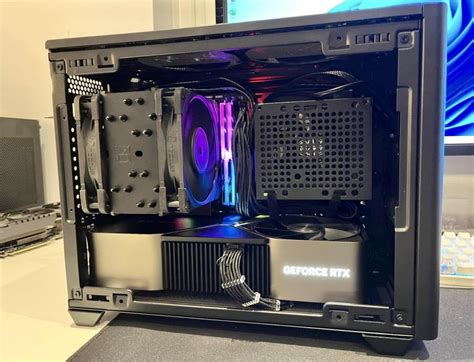 Mini ITX SFF NR200P RTX 4080 PC Build : r/sffpc