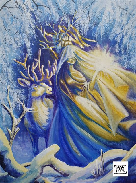 Natalie Vallee-Nicolls - Perchta, Winter Goddess