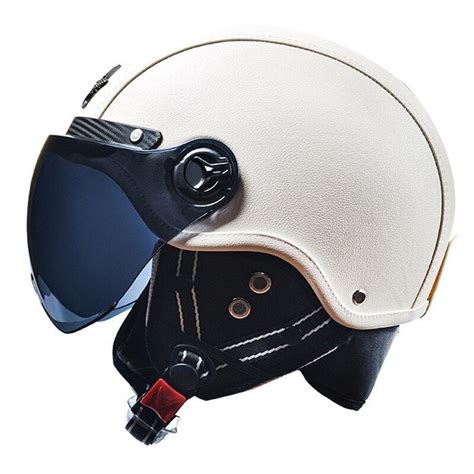 Retro Motorcycle Visor Half Face Helmet – xroder