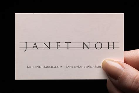 Musician Business Card on Behance