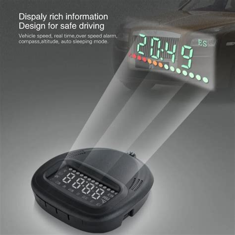 Universal Car HUD GPS Speedometer Head UP Display Digital Car ...