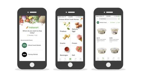 Intuitive App Design Inspiration: Instacart | DesignRush