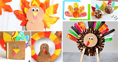 Easy Thanksgiving Turkey Crafts for Kids