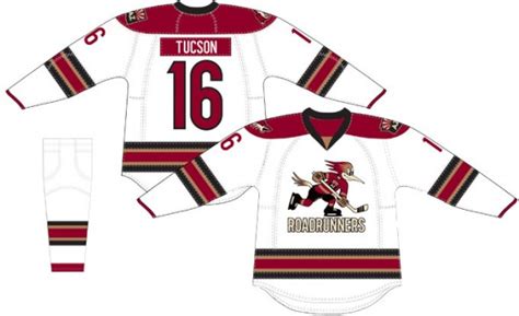 Tucson Roadrunners Unveil Inaugural Season Uniforms – SportsLogos.Net News