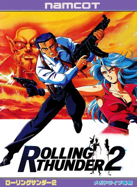 Rolling Thunder 2 (1991) box cover art - MobyGames