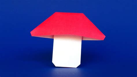 Easy Origami Mushroom Tutorial 🍄 Simple Step-by-step Instructions - YouTube