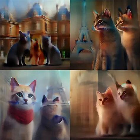 Cats In Paris Digital Art by Denise Martins - Fine Art America