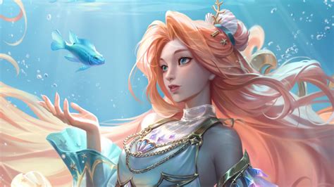 ArtStation - Prestige Ocean Song Seraphine - League of Legends | Oceans ...