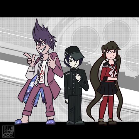 DRv3 Cast p5/6 by Lilgreenfox on DeviantArt