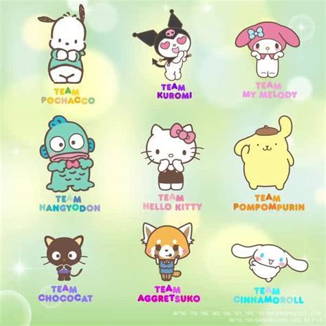 Hello Kitty - Whose team are you on? 🎀NEW Sanrio giphy... | Facebook