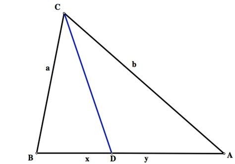Angle Bisector Theorem | Brilliant Math & Science Wiki