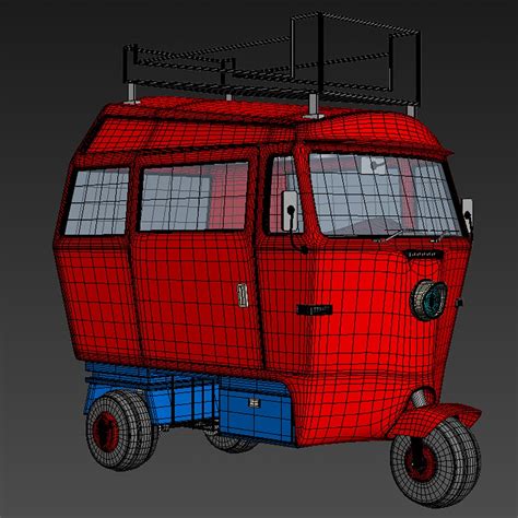 Wheeled Vehicle 3D Model - TurboSquid 1545797