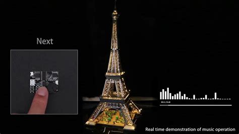 LEGO Eiffel Tower #10307 Light Kit - YouTube