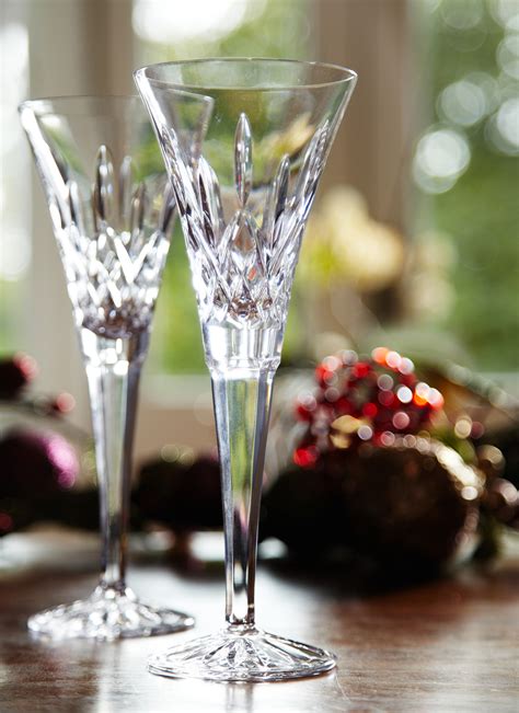 Waterford Crystal | Lismore Toasting Flutes | Blarney