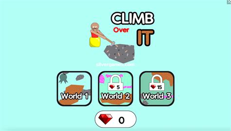 Climb Over It - Play Online on SilverGames 🕹️