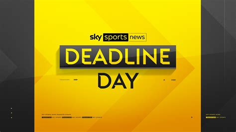 FREE STREAM: Deadline Day on Sky Sports News - all the latest transfer ...