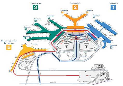 Ventura blog: o hare airport map