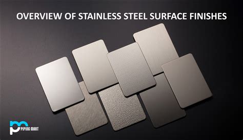 Overview of Stainless Steel Surface Finishes - ThePipingMart Blog