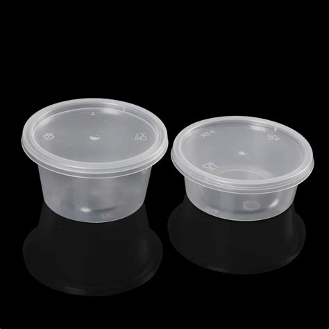 2 Oz Sauce Container Small Plastic Cups With Lids - Buy Small Plastic Cups With Lids,2 Oz Sauce ...