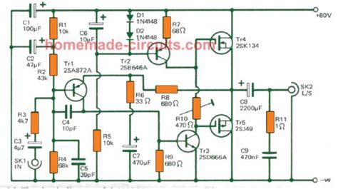 How to Design MOSFET Power Amplifier Circuits – Parameters Explained ...