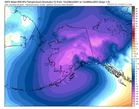 Alaska Suffering Through Some Intense Cold And There Is No Relief ...