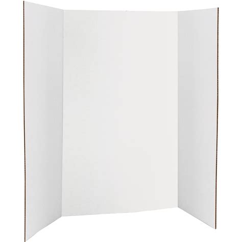 Buy Trifold Board 36" x 48" White Presentation Board Science Fair ...