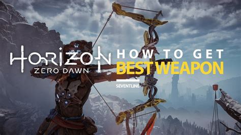 Horizon Zero Dawn - How to Get Best Weapons (Hunter's Lodge) - YouTube