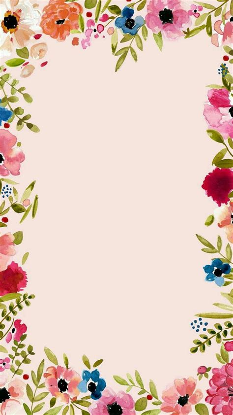 Floral Border, aesthetic flowers border HD phone wallpaper | Pxfuel