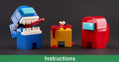 Build an Among Us character in LEGO and customise them to your fancy [Instructions] - The ...