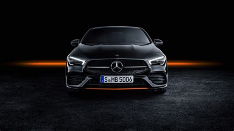 Mercedes-Benz CLA 250 AMG Line Edition Orange Art 2019 4K 2 Wallpaper ...