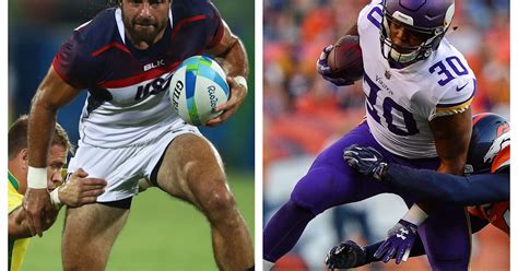 Rugby compared to its distant cousin American football