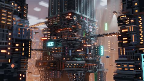 Cyberpunk City Minecraft